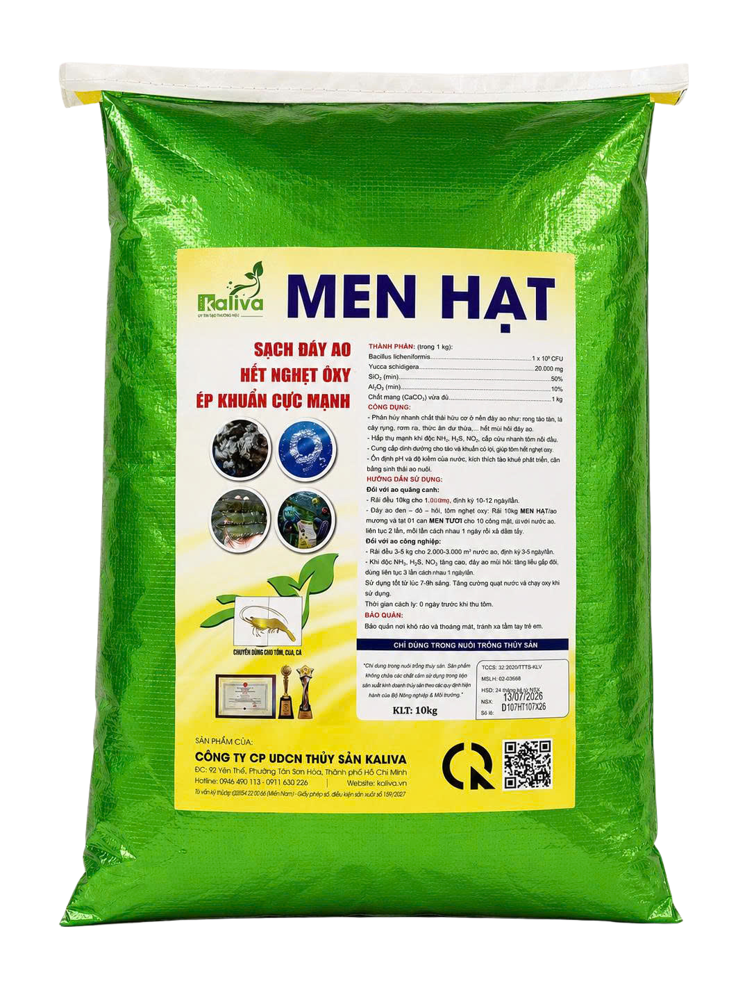 Men Hạt Kaliva